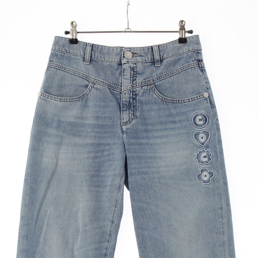 "CC" Blau Denim Jeans