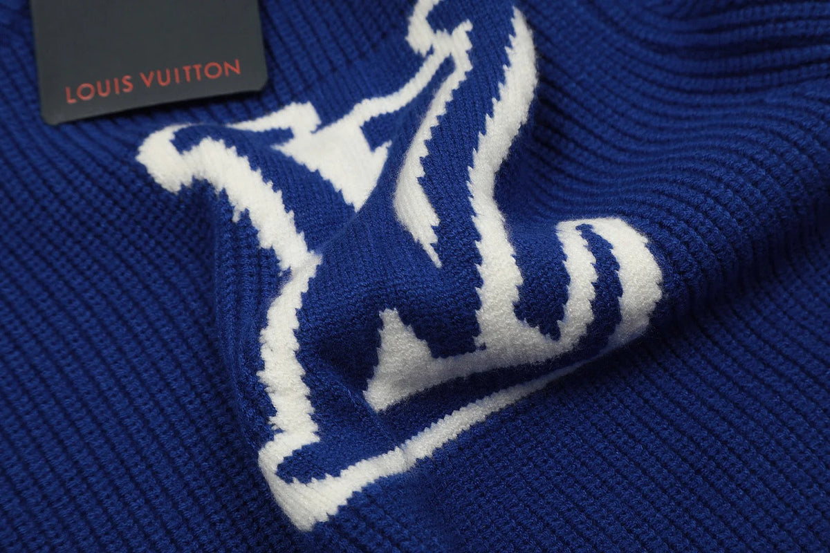 "LV" Designer Strickpulli
