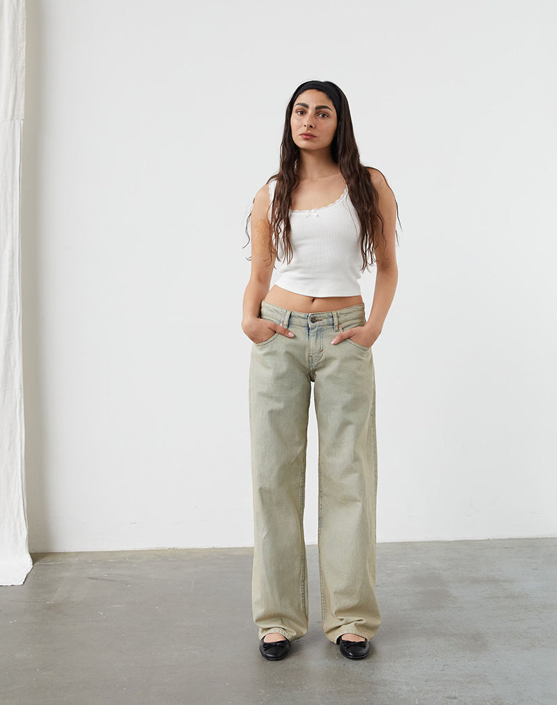 SELLEZA Jeans mit niedriger Taille